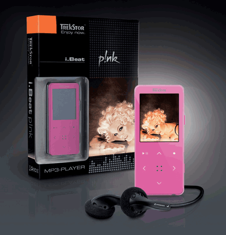 Trekstor i.Beat Pink: MP3-   Pink