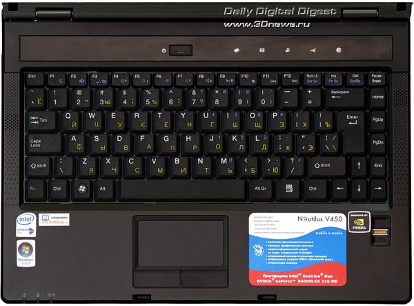 ���������� RoverBook Nautilus V450