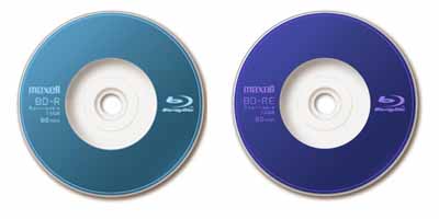 Hitachi Maxell 8 cm BD-R and BD-RE Discs