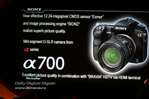 ����� Sony DSLR-A700