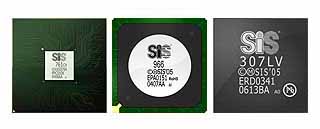 SiS761CX, SiS966 and SiS307LV