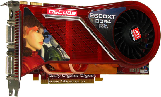 GeCube HD2600XT GDDR4 общий вид