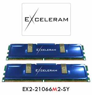 Exceleram EX2-21066M2-SY DDR2-8500 2048MB Kit
