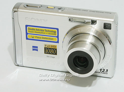 Sony Cyber-shot DSC-W200. Вид общий