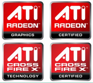 AMD Radeon and CrossFireX Logo