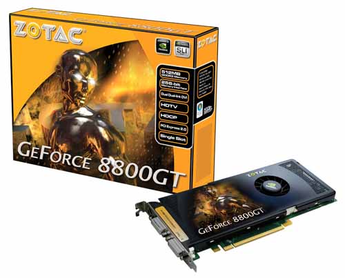 Zotac GeForce 8800GT 512MB