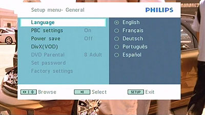 Philips PET830. ��������� ���������� �����
