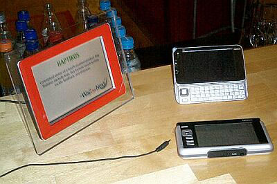 Интернет-планшет Nokia N770 с дисплеем Haptikos