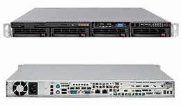 Supermicro SuperServer 6015C-MT 1U Server