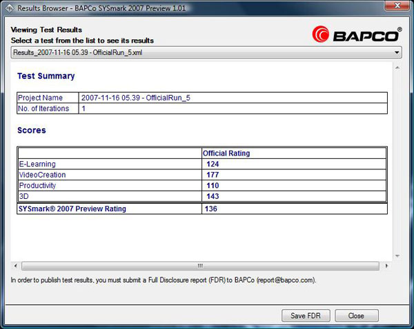 AMD Spider SYSmark 2007 Preview