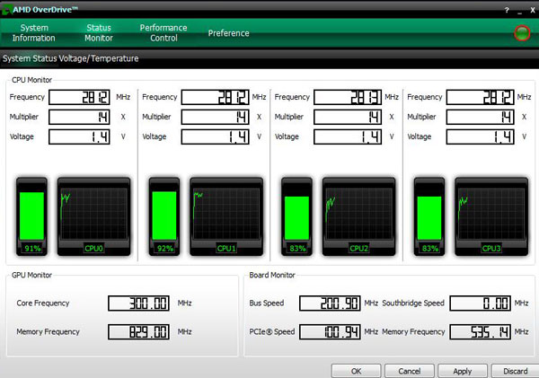 AMD OverDrive