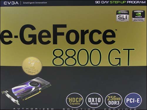 EVGA e-GeForce 8800 GT 256MB
