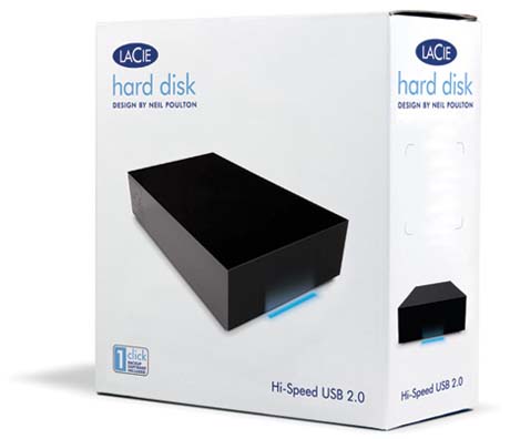 LaCie Hard Disk, Design by Neil Poulton