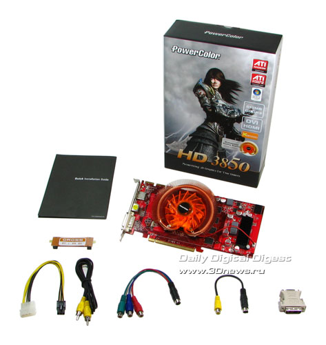 Radeon HD3850: what's in the box