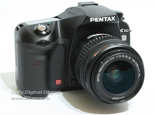 Pentax K10D. Вид общий