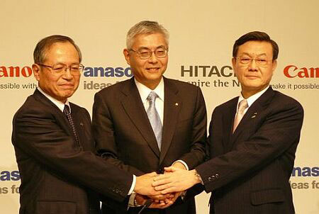 Matsushita, Hitachi и Canon создадут альянс