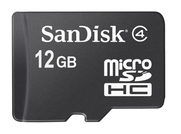 Карта памяти MicroSD HC от SanDisk