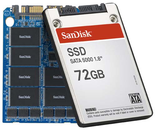 SanDisk 72GB SATA 5000 SSD