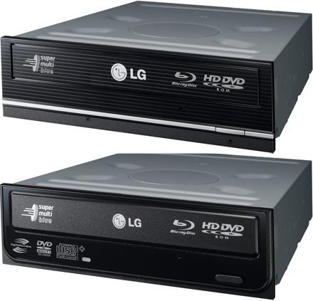 CES 2008: 3 привода LG, объединяющие Blu-ray и HD DVD