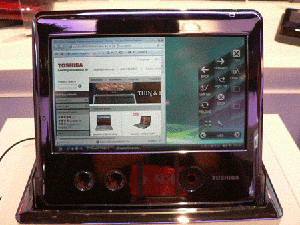 CES 2008: Toshiba разрабатывает UMPC весом в 410 грамм