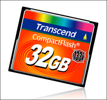 Transcend 32GB 133x CompactFlash Card