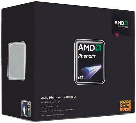 Один из немногих выпущенных процессоров Phenom