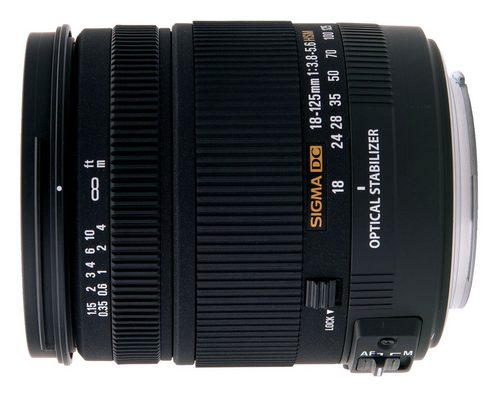 Sigma 18-125mm F3.8-5.6 DC OS HSM