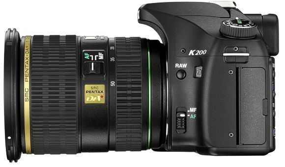 PMA 2008: Pentax K200D