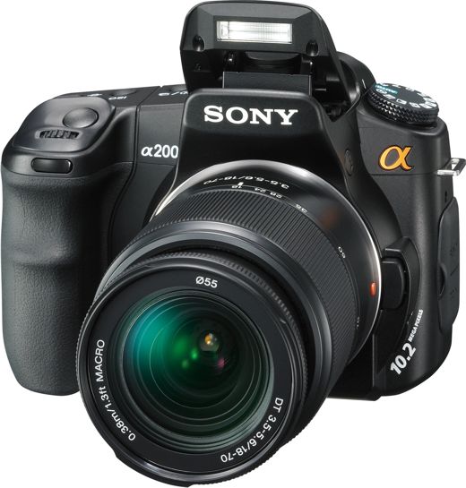 PMA 2008: Sony DSLR A200