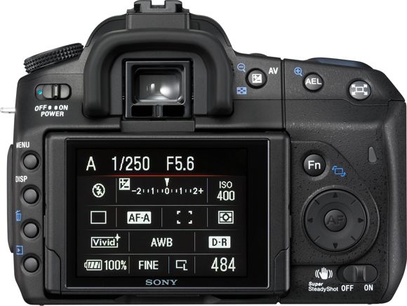 PMA 2008: Sony DSLR A350