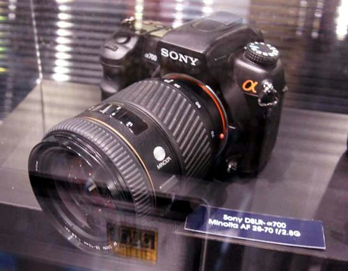 PMA 2008: Sony DSLR