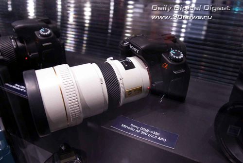 PMA 2008: Sony DSLR