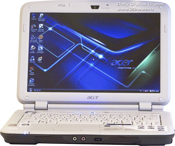 Фронтальная плоскость Acer Aspire 2920