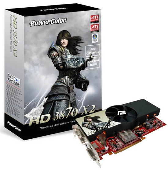 PowerColor Radeon HD 3870 X2 GDDR4