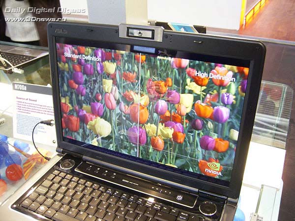 CeBIT 2008: пестрый парад ноутбуков ASUS для работы и медиа