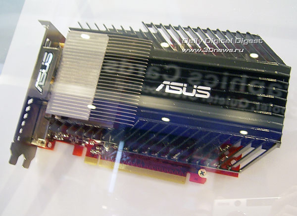 CeBIT 2008: графические адаптеры, цифровой звук и видео от ASUS