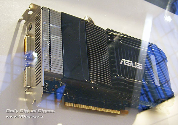 CeBIT 2008: графические адаптеры, цифровой звук и видео от ASUS