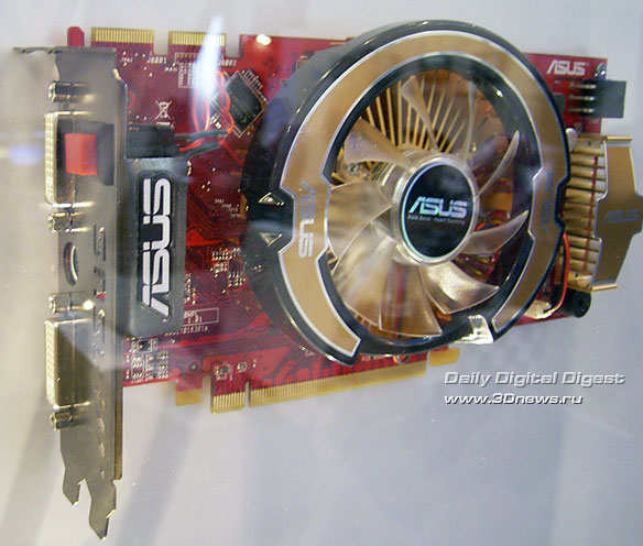 CeBIT 2008: графические адаптеры, цифровой звук и видео от ASUS