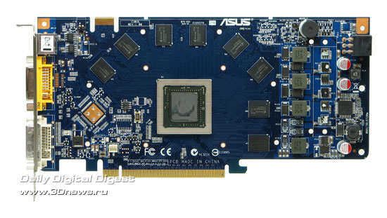 ASUS EN8800GT 1Gb, without the cooling system