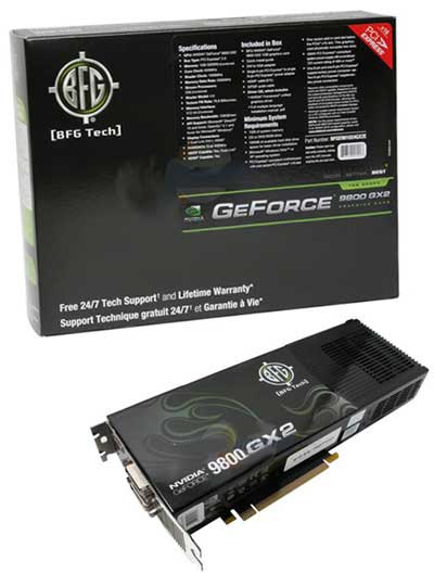 BFG GeForce 9800 GX2 (BFGE981024GX2E)