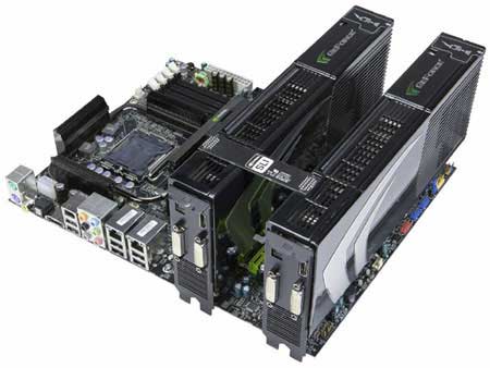 NVIDIA Quad-SLI: NVIDIA nForce 790i Ultra SLI With Two NVIDIA GeForce 9800 GX2 Cards