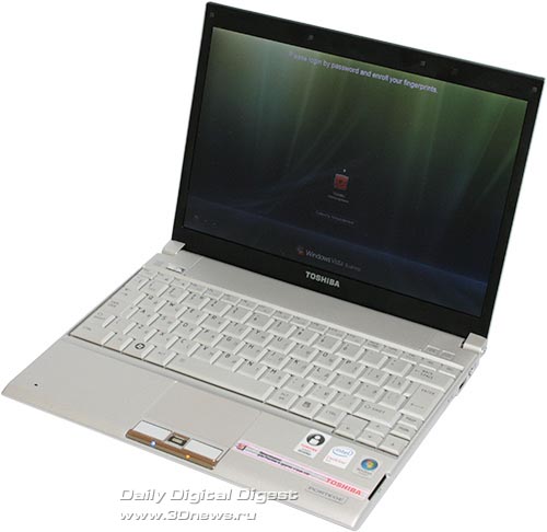 Toshiba Portege R500. Вид общий.