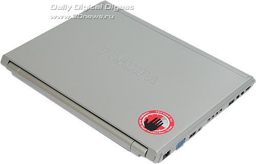 Toshiba Portege R500. Вид общий.