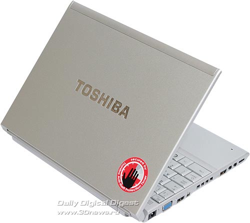 Toshiba Portege R500. Вид общий.