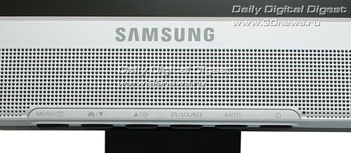 Samsung 720XT. Кнопки управления экранным меню.