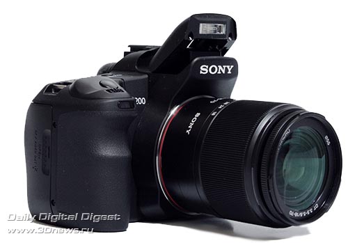 Sony DSLR-A200. Вид общий.
