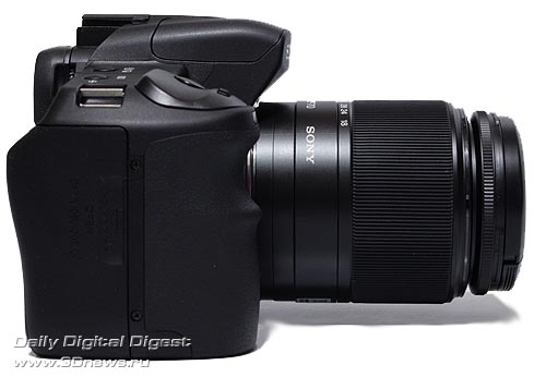 Sony DSLR-A200. Вид справа.