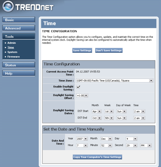TEW-630APB, ��������� �������.