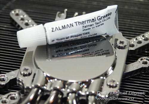 Zalman GV1000 Z-Machine, основание теплосъемника