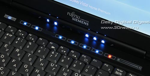 Fujitsu-SIEMENS Amilo Xi2428. Дополнительные клавиши.
